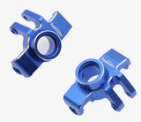 Aluminum Front Steering Knuckles, Blue, for Arrma Grom