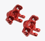 Aluminum Front Steering Knuckles, Red, for Arrma Grom