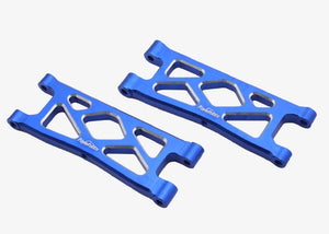 Aluminum Rear Lower Arms, Blue for Arrma Grom