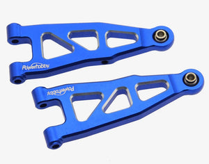 Aluminum Front Lower Arms, Blue, for Arrma Grom