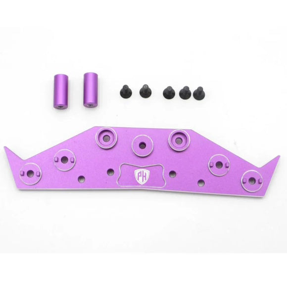 Aluminum Front Bumper, Purple, for MST RMX 2.5