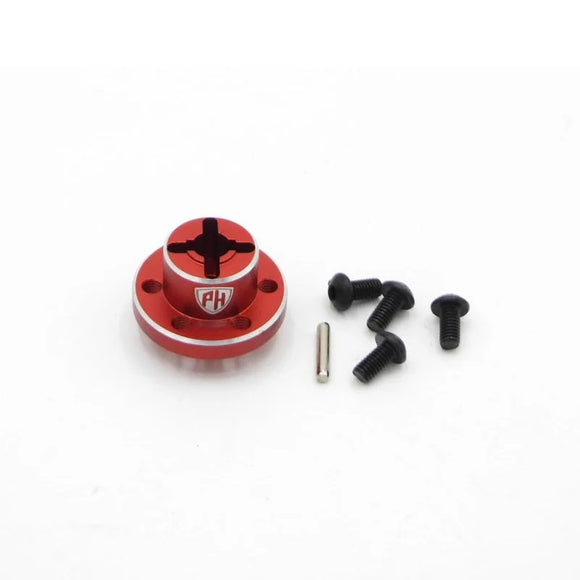 Aluminum Rear Gearbox Adapter, Red, for MST RMX 2.5