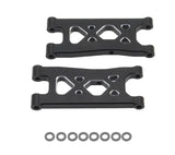 Aluminum Rear Lower Arms, Black, for Arrma Mojave Grom
