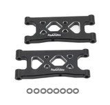 Aluminum Rear Lower Arms, Black, for Arrma Mojave Grom