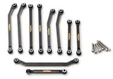 Brass High Clearance 4-Link w/Steering Link, for Redcat