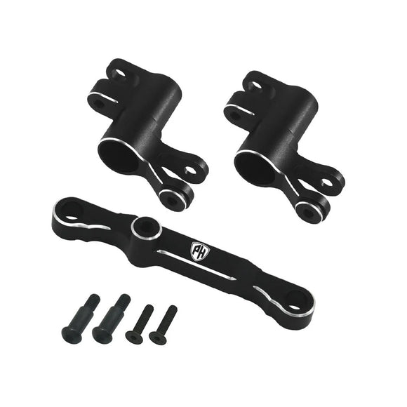 7075 Aluminum Steering / Bellcrank Black, for Traxxas