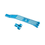 7075 Aluminum Battery Plate Board Blue, for Traxxas Mini