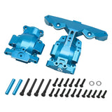 7075 Aluminum Rear Gearbox Blue, for Traxxas Mini Maxx