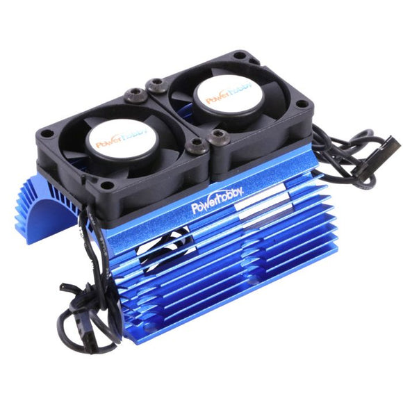 Power Hobby Heat Sink W/ Twin Tornado High Speed Fans