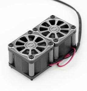 Twister Twin / Dual 40mm 1/8 1/5 Motor Aluminum Cooling Fan