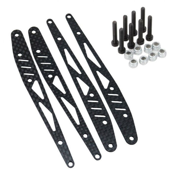 Axial RBX10 RYFT Carbon Fiber Rear Arm Linkage Guard Link