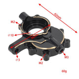 Brass Steering Knuckles, for Redcat Gen8 V1 / V2