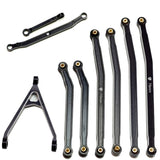 Aluminum High Clearance Chassis Links, Black, for