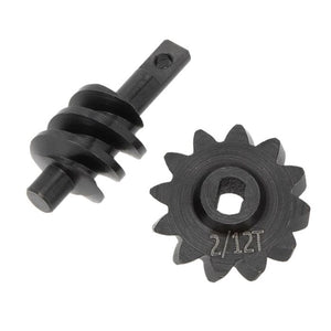 Steel Overdrive Gears Diff Worm Set 2T/12T, Overdrive33%,