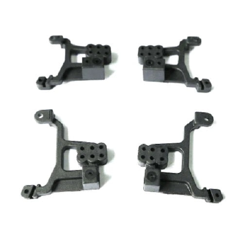 Front and Rear Shock Towers Fits Tetra 1:18 4x4
