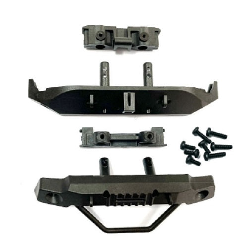 Front/Rear Bumper Set, Complete Fits Tetra 1/24