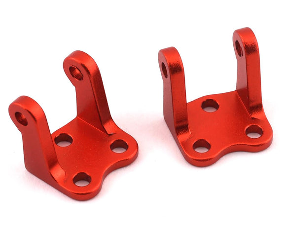 Lower Shock Mount, Aluminum, Red fits Tetra18 X1, X1T, X2,