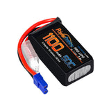 Power Hobby - 2S 1100mAh 50C LiPo Battery w/EC2 Plug: Losi Mini-B, Mini-T 2.0, JXR2