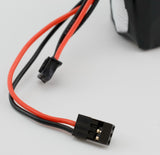 Power Hobby - 2S 7.4V 2600mAh 5C RX Receiver Lipo Hump Battery Pack