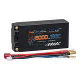 Power Hobby - 2S 7.6V 6000mah 130C HV + Graphene Shorty Lipo Battery 5MM