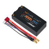 Power Hobby - 2S 7.6V 6000mah 130C HV + Graphene Shorty Lipo Battery 5MM