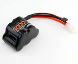 Power Hobby - 6V 5000mAh 5-Cell Hump Receiver NiMH RX Battery 1/5 Scale