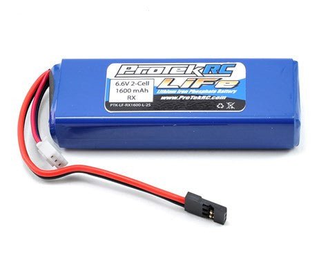 Protek RC - ProTek RC LiFe Mugen & AE Receiver Battery Pack (6.6V/1600mAh) (w/Balancer Plug)