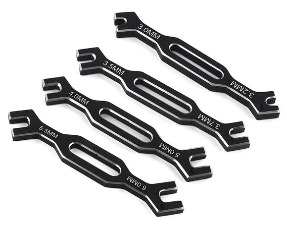 Aluminum Turnbuckle Wrench Set (3, 3.2, 3.5, 3.7, 4, 5, 5.5 &