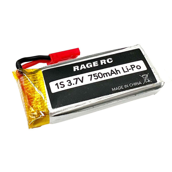 Rage R/C - 3.7V 750mAh 35C LiPo Battery w/JST; Electra