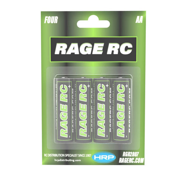 Rage R/C - AA Alkaline Batteries (4 Pack)