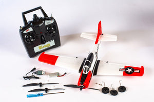 Rage R/C - T-28 Micro RTF Airplane w/PASS