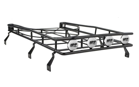 Roof Rack w/Tire Mount and IPF Lights, for Gelande II D90