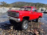 RC4WD - Trail Finder 2 "LWB" RTR with Chevrolet K10 Scottsdale Hard Body Set - Red