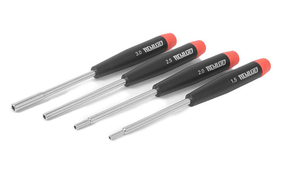 4pc Precision Metric Hex/Nut Driver Set