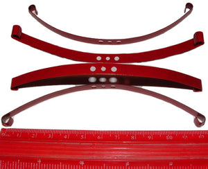 Red Super Soft Flex Leaf Springs (4)