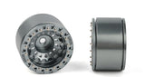 Fuel Off-Road 1.55" Zephyr Beadlock Wheels (Gunmetal)