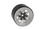 Stamped Steel 1.0" Stock Beadlock Wheels (Plain)