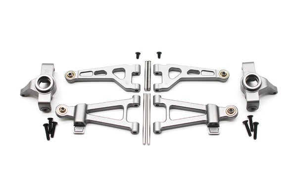 Aluminum Front Arm & Knuckle Set for BlaxkZon Slyder