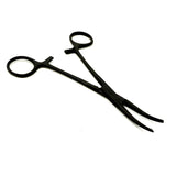 5 1/2" Locking Pliers, Curved, Stainless Steel (Black