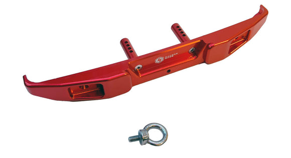 Aluminum CNC Rear Bumper for Axial SCX6 Orange