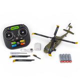 Hero-Copter BL, 4-Blade Brushless RTF Heli; Army