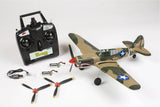Rage R/C - Curtiss P-40 Warhawk Micro RTF Airplane with PASS System