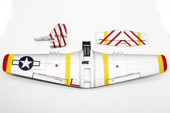 Painted Main Wing and Tail Set; P-51D BL