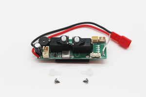 2.4GHz 4Ch Receiver with Gyro & 2g Servos; P-51D BL