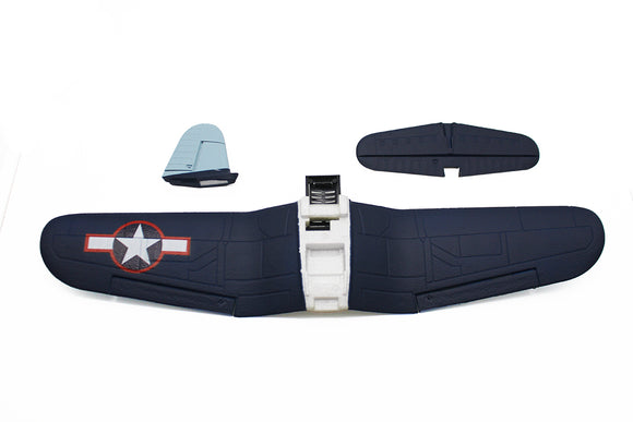 Painted Main Wing and Tail Set; F4U BL