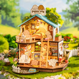 Puppy's Cozy Villa DIY Miniature House