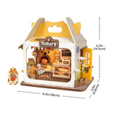Teddy's Breadbox Shop DIY Miniature House Kit