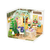 Blooming Tea Garden DIY Plastic Miniature House