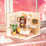 Pop Bubble Bathroom Plastic DIY Miniature House