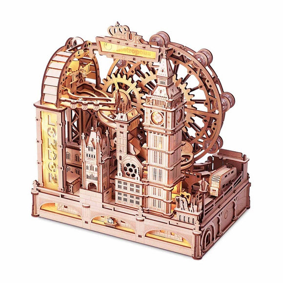 Marble Travel, London Marble Run Wooden 3D Puzzle